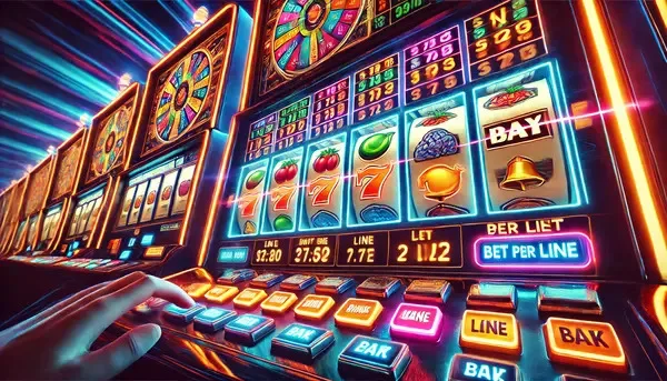 Pariuri în linie de slot machine