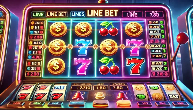 Line betting in slots