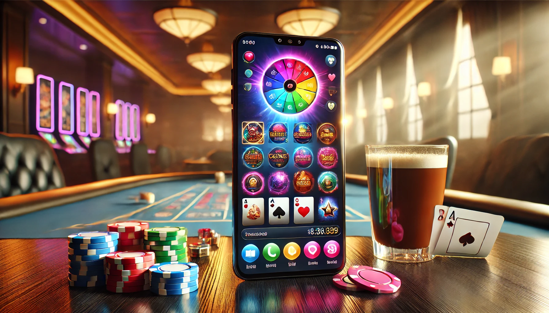 Mobile casino gaming