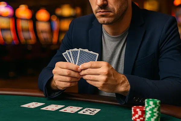 Overvinde store gamblingtab