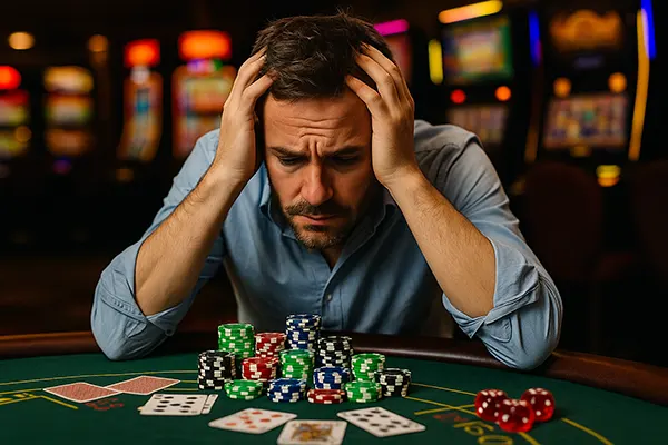 Overvinde store gamblingtab