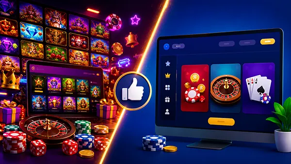 Online Casino Oberfläche